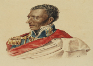 Presidente haitiano Jean Pierre Boyer, quien gobernó la parte oriental de Santo Domingo entre 1822 y 1843.