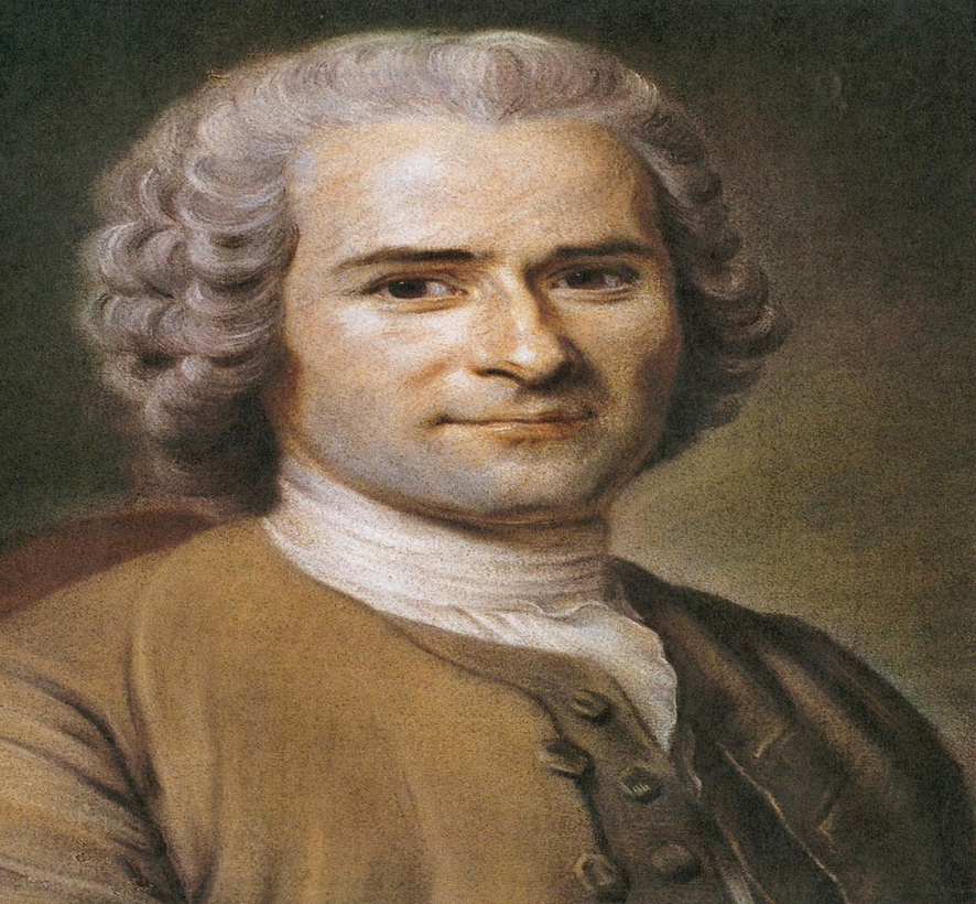 El pensador ilustrado Jean Jacques Rousseau.